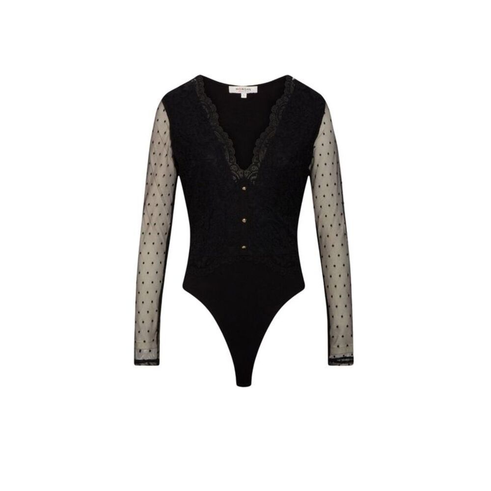 Morgan De Toi Black Polyamide Women's Bodysuit